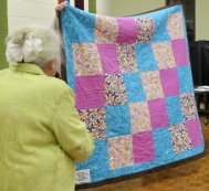 Ginny Vaden - All is Well quilt back