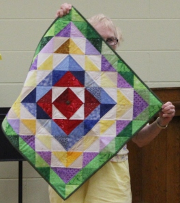 Judi Byrd - Color Triangles quilt